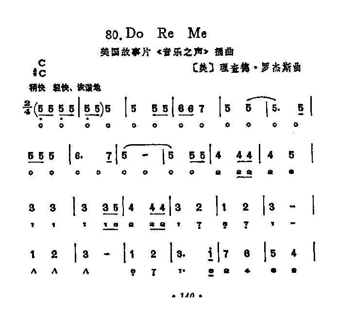 Do Re Me（美国电影《音乐之声》插曲）