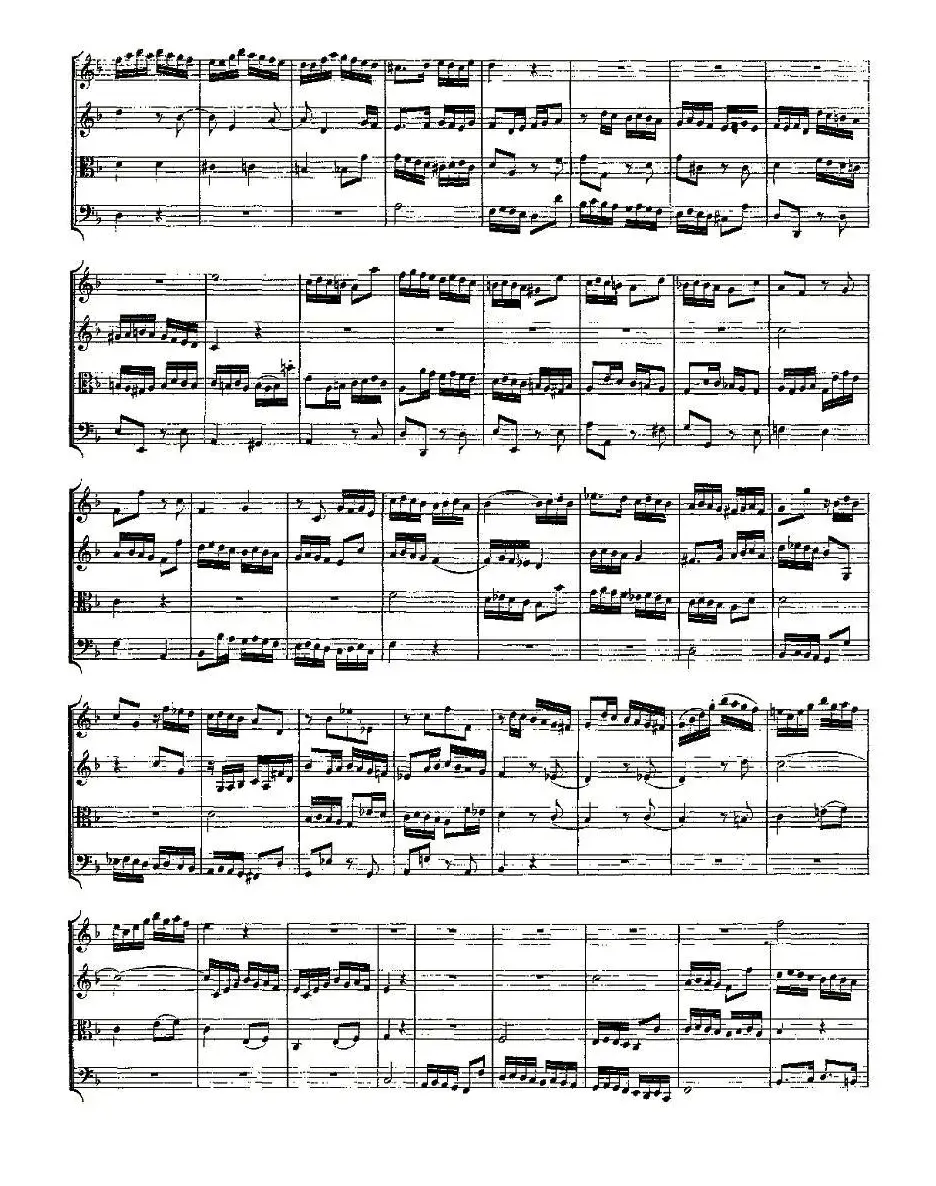 Quartet No. 8 in F Major, K. 168（F大调第八弦乐四重奏）