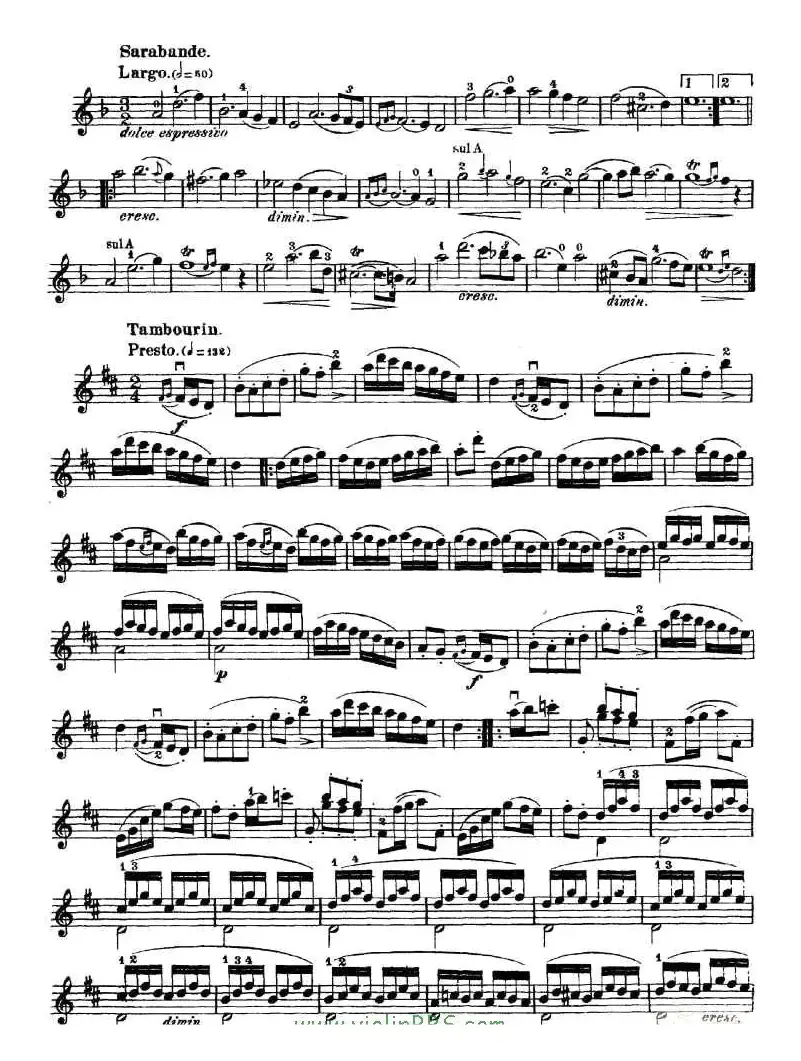 Sonata No.3 in D