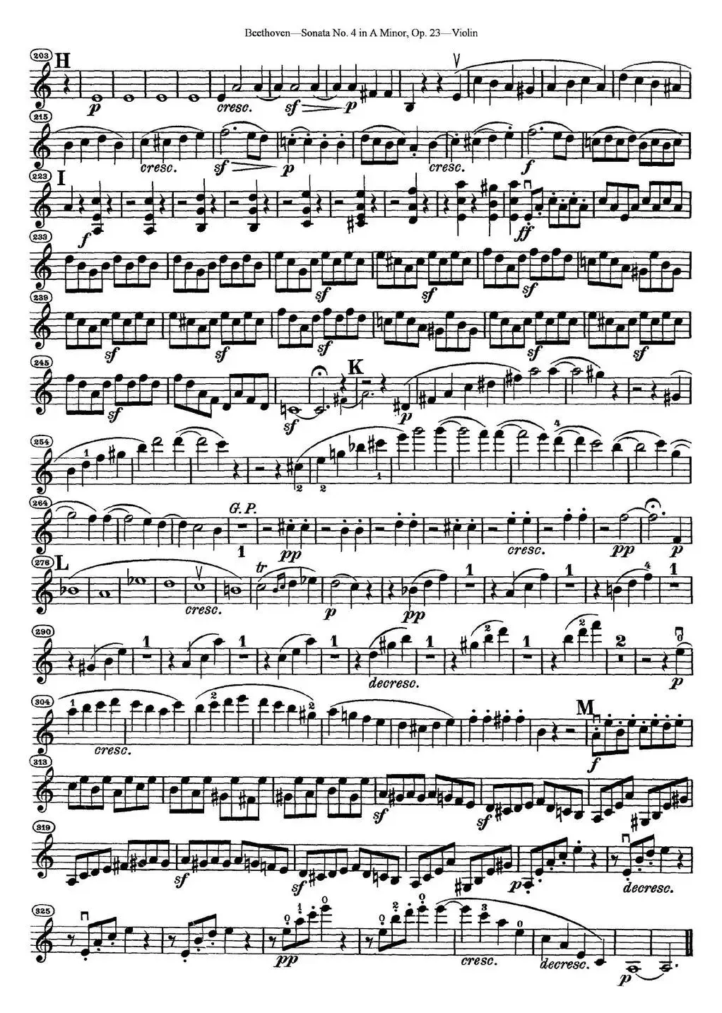 Violin Sonata No.4 in A Minor Op.23