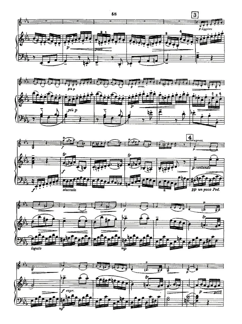 Mozart - Violin Sonata No.5, KV. 302（第五小提琴奏鸣曲）