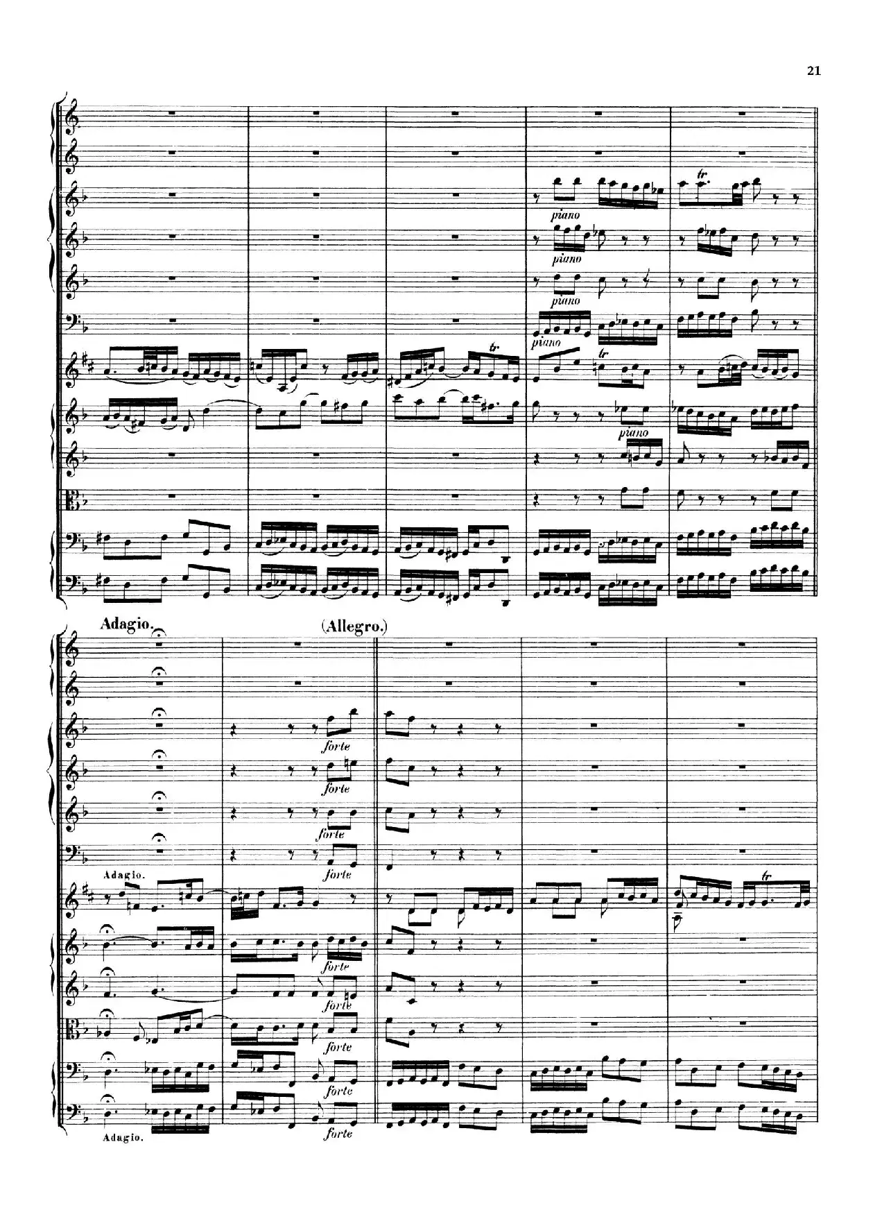 Brandenburg Concerto No.1 in F Major（勃兰登堡协奏曲第一号）