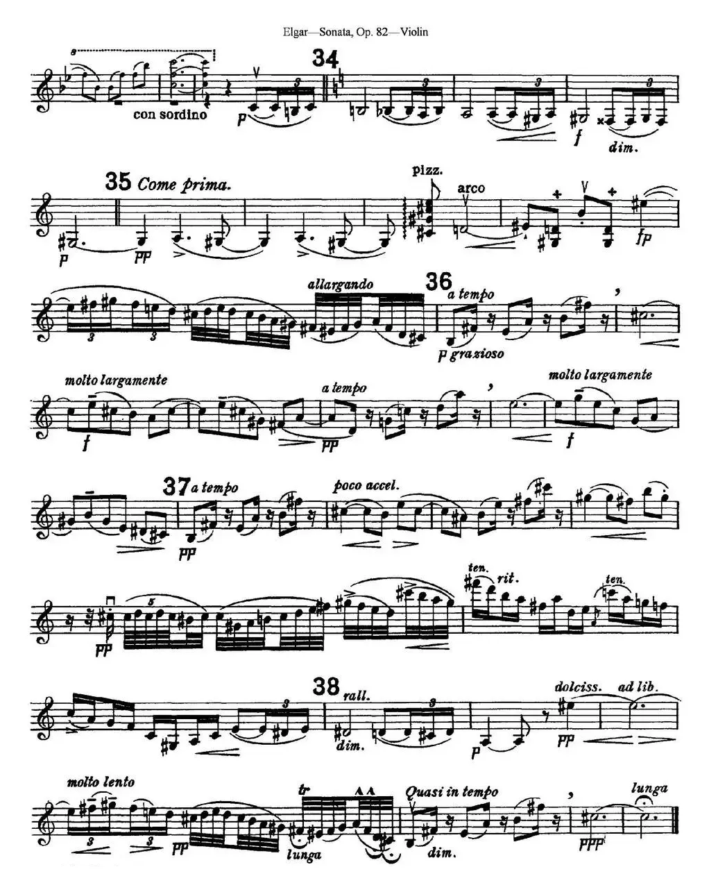 Violin Sonata Op.82