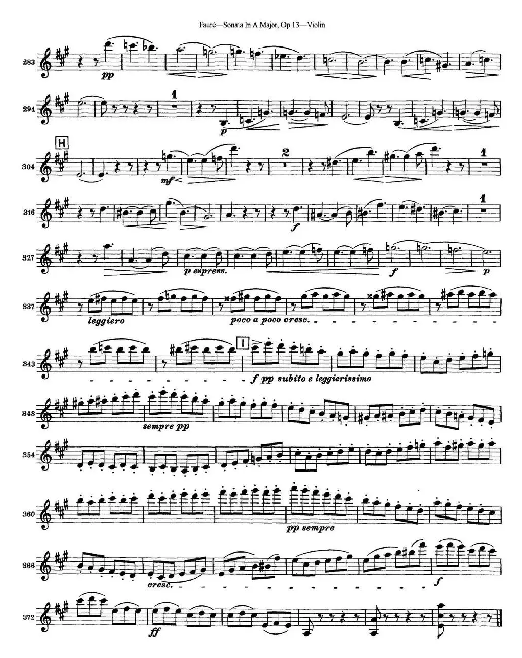 Violin Sonata No.1 Op.13