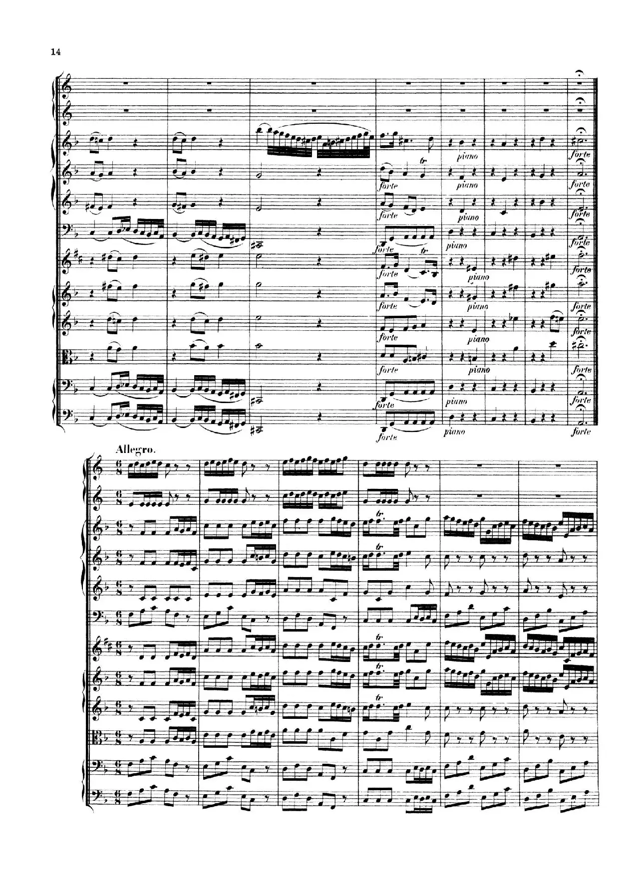 Brandenburg Concerto No.1 in F Major（勃兰登堡协奏曲第一号）