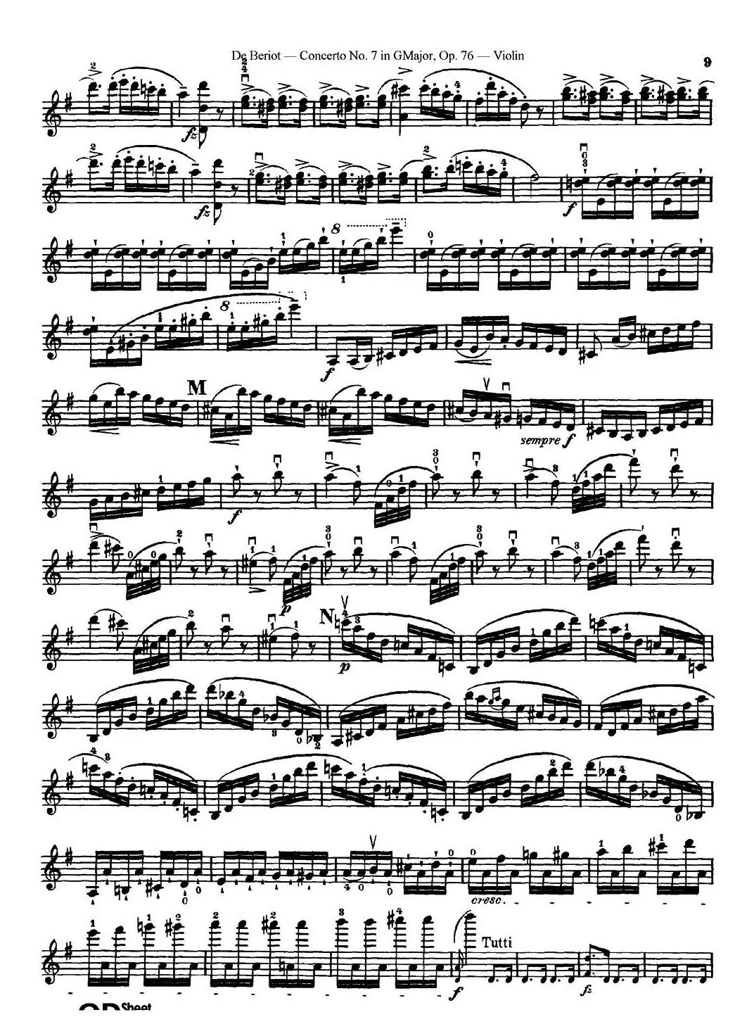 G大调第七协奏曲（Concerto No.7 in G Major）Op.76