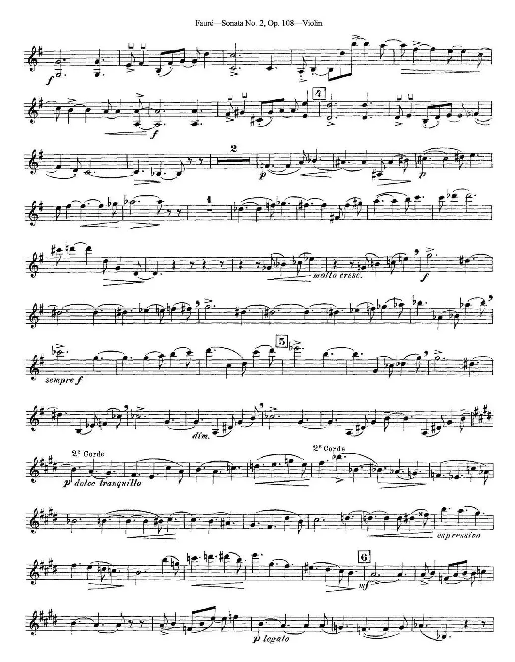 Violin Sonata No.2 Op.108