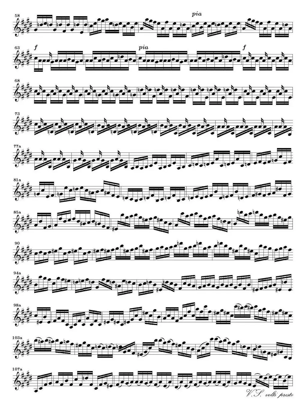 Bach Sonata BWV1006（无伴奏小提琴组曲）