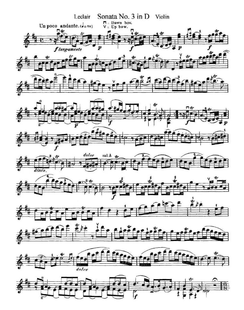 Sonata No.3 in D