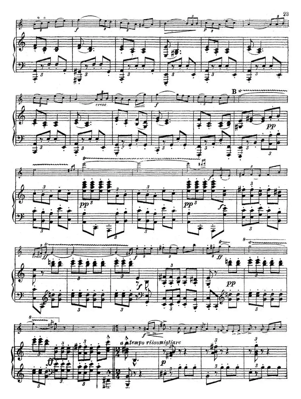 Symphonie EspagnoleOp.21，No.3（西班牙交响曲）（小提琴+钢琴伴奏）