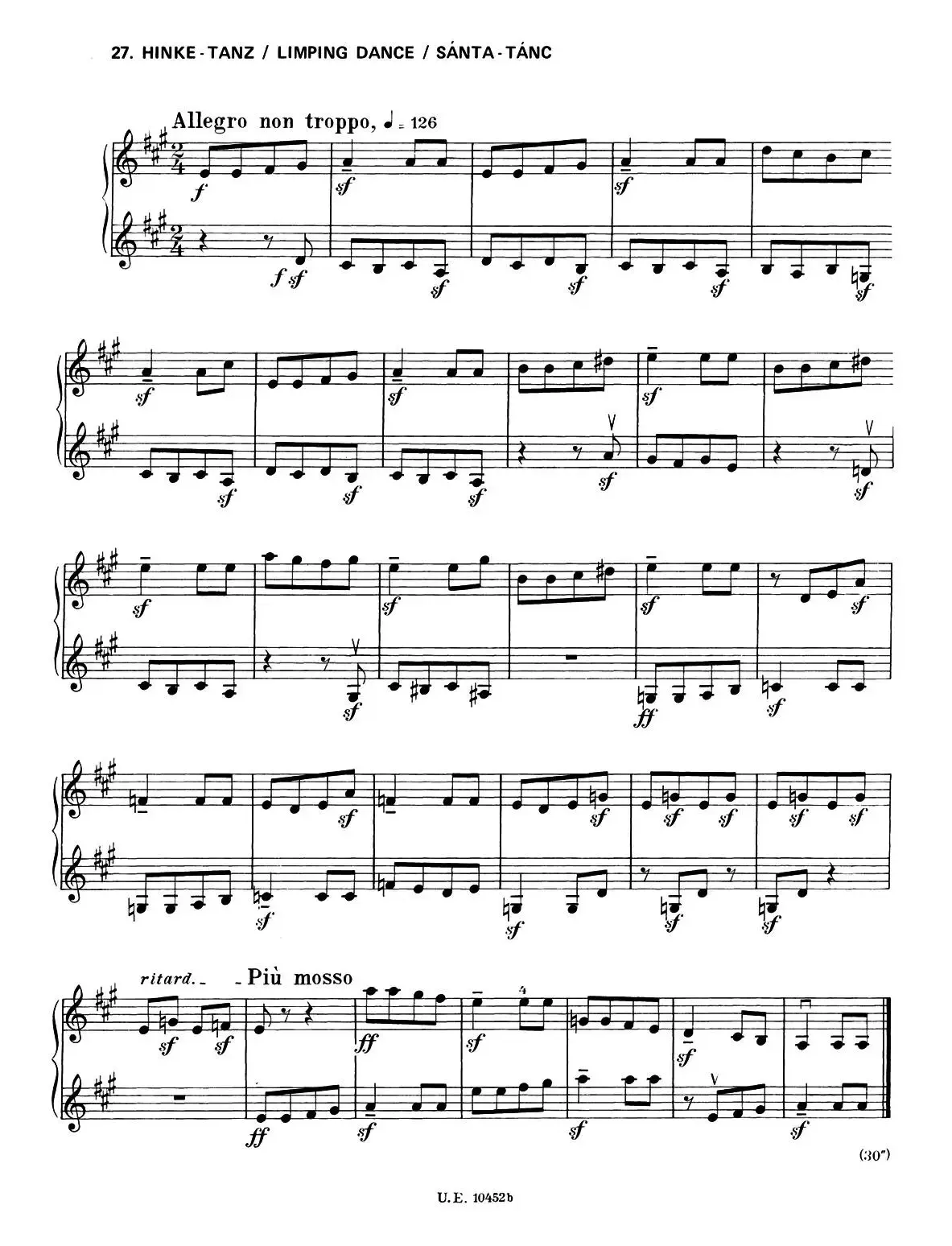 2首小提琴二重奏（No.27、No.28）