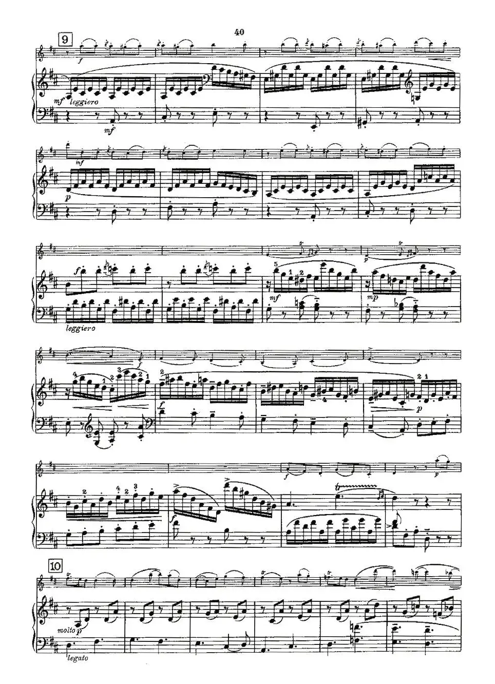 Mozart - Violin Sonata No.3, KV. 306（第三小提琴奏鸣曲）