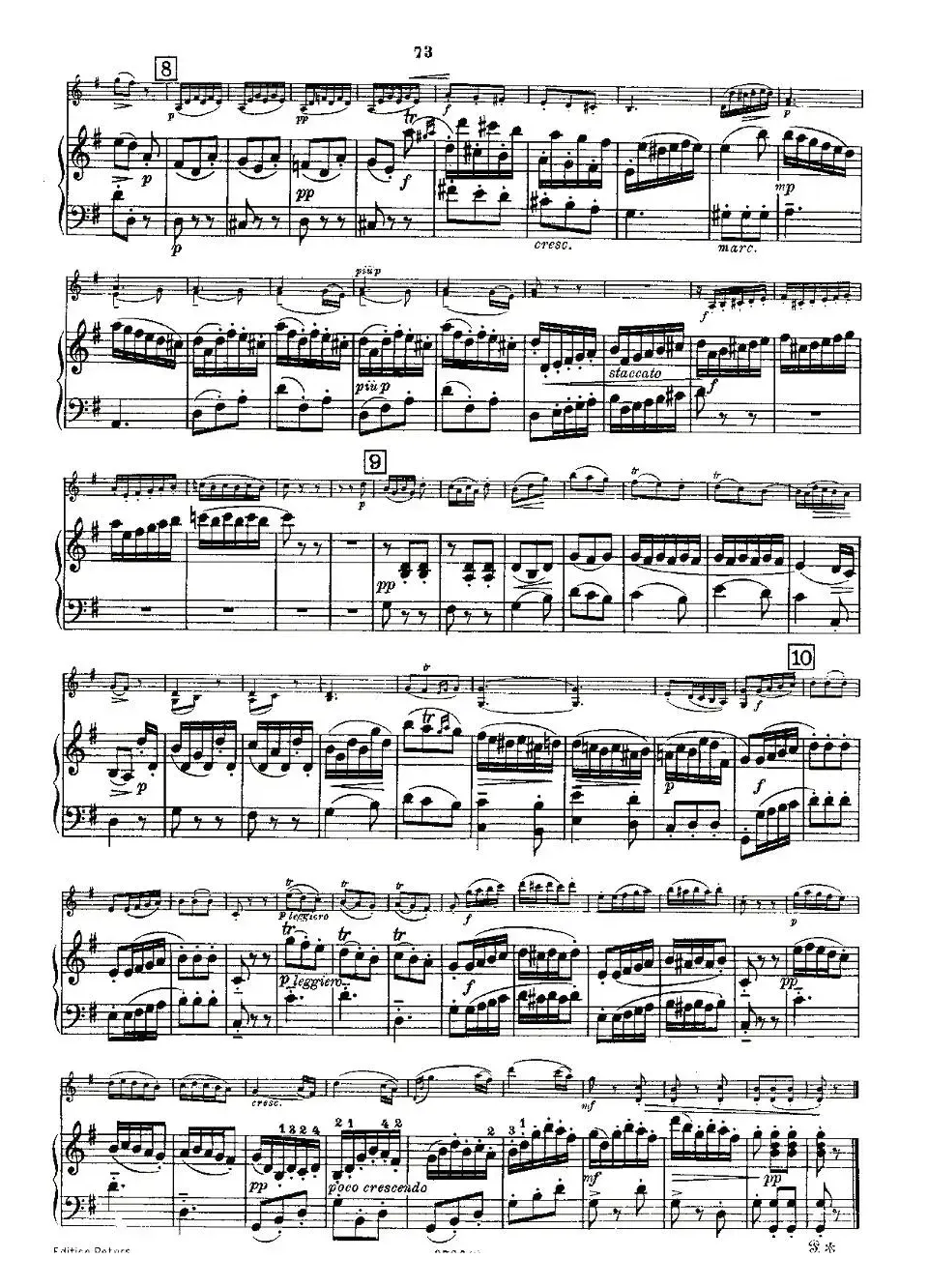 Mozart - Violin Sonata No.6, KV. 301（第六小提琴奏鸣曲）