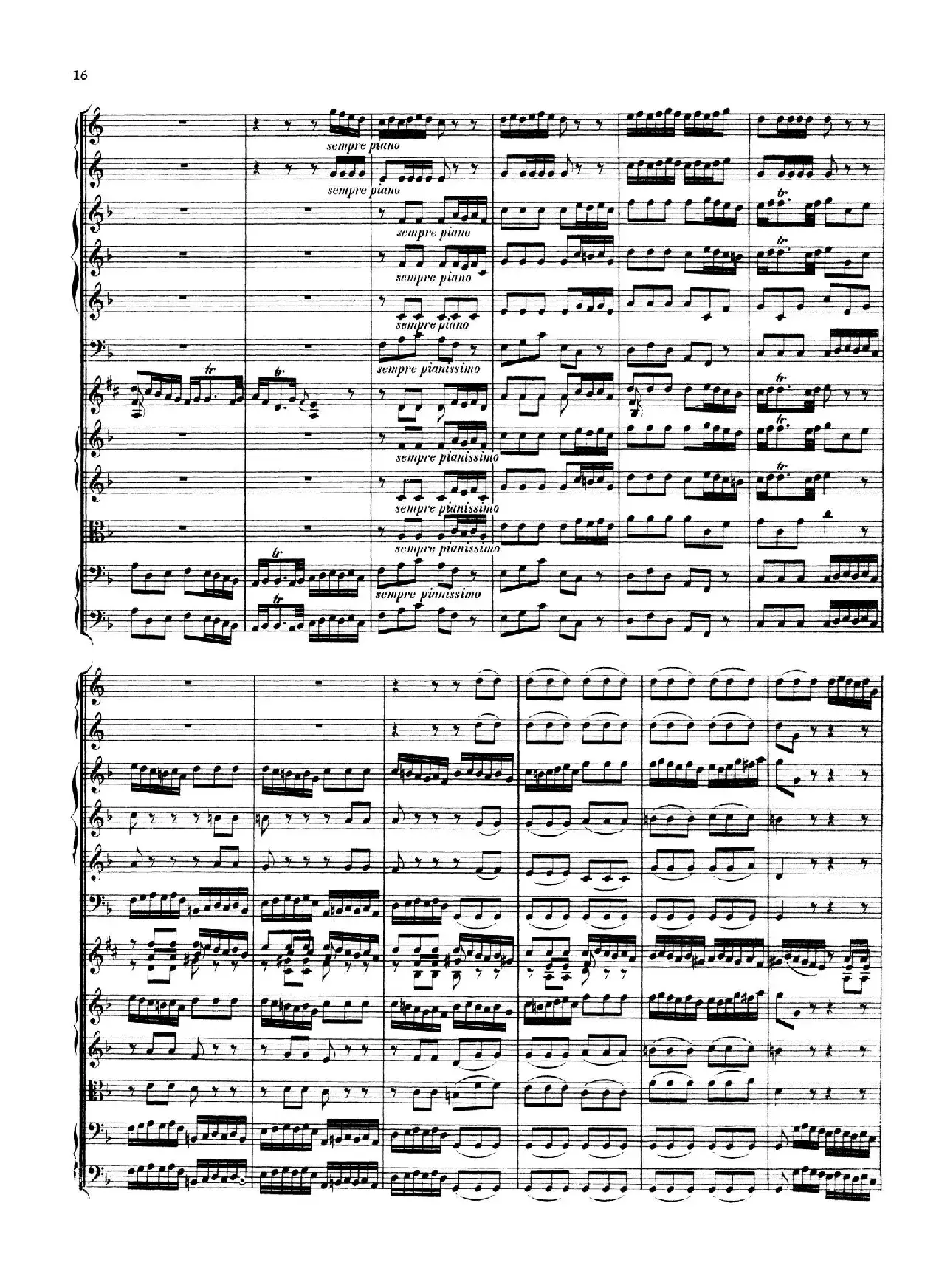 Brandenburg Concerto No.1 in F Major（勃兰登堡协奏曲第一号）