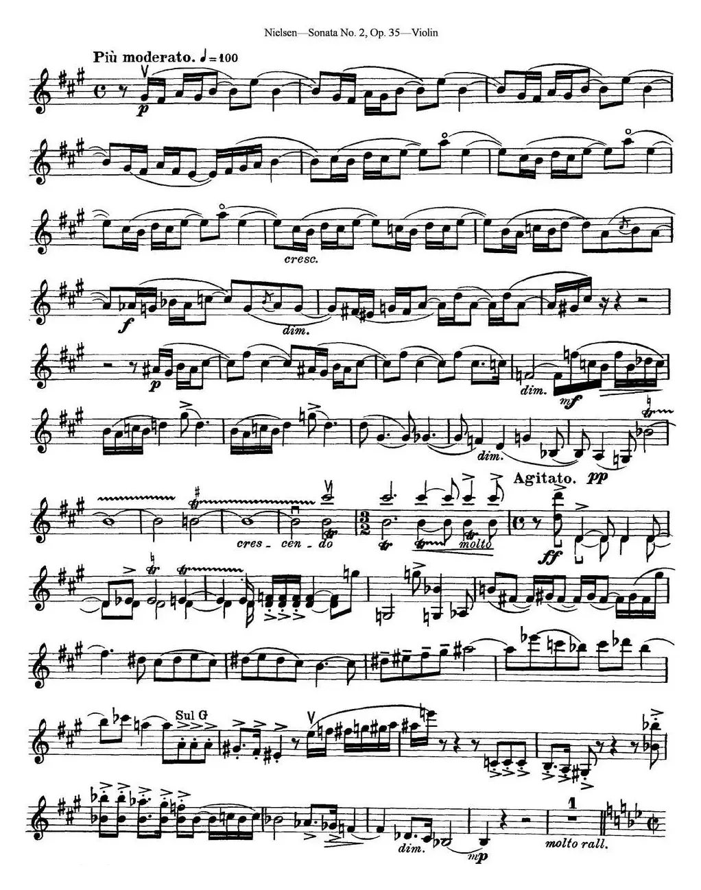 Violin Sonata No.2  Op.35