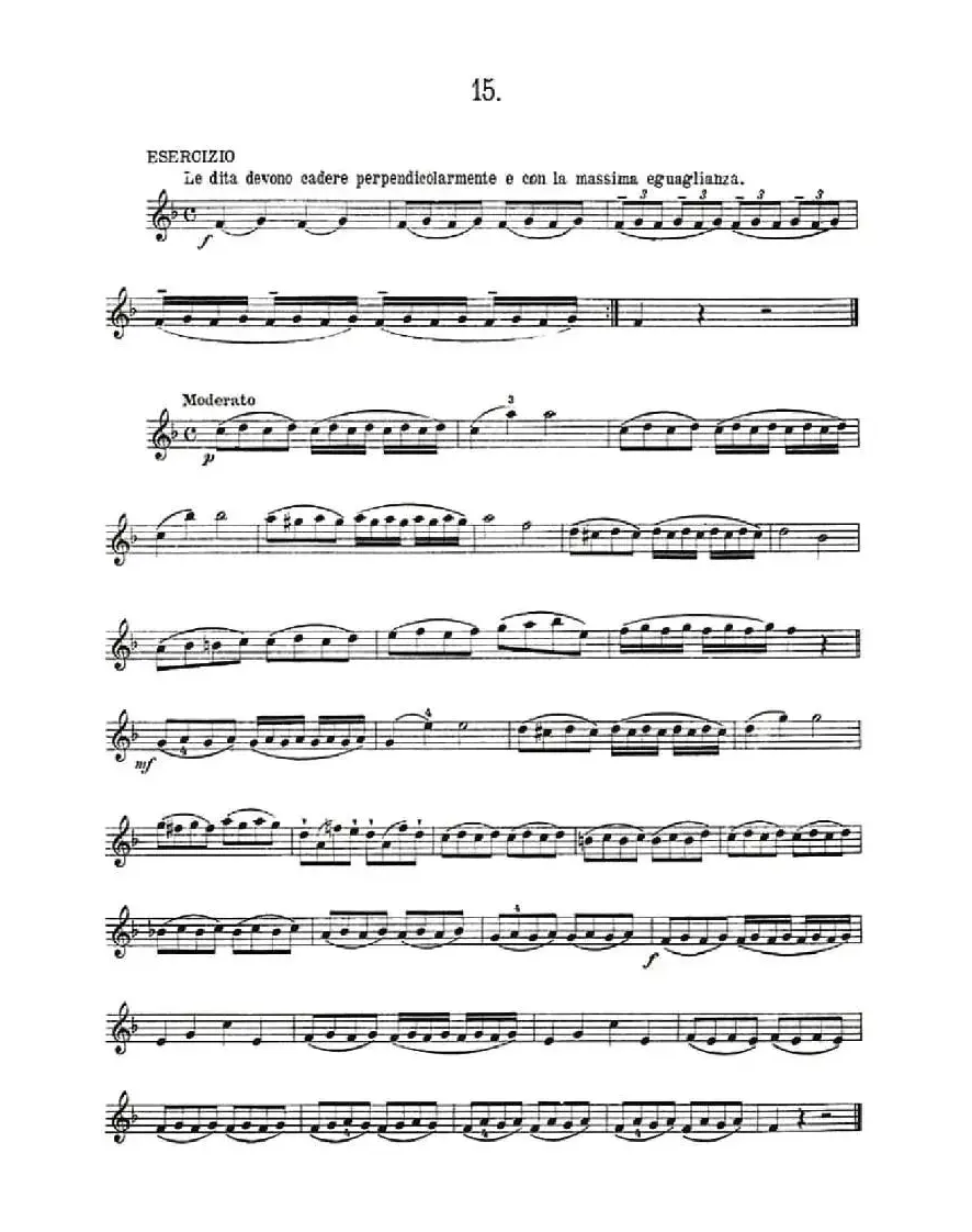 36 Studi Melodici E Facilissimi Op.48之11—20（36首容易旋律 作品.48）