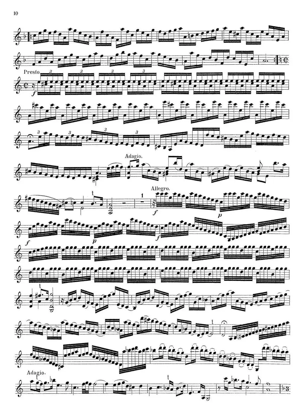 Biber Violin Sonata III