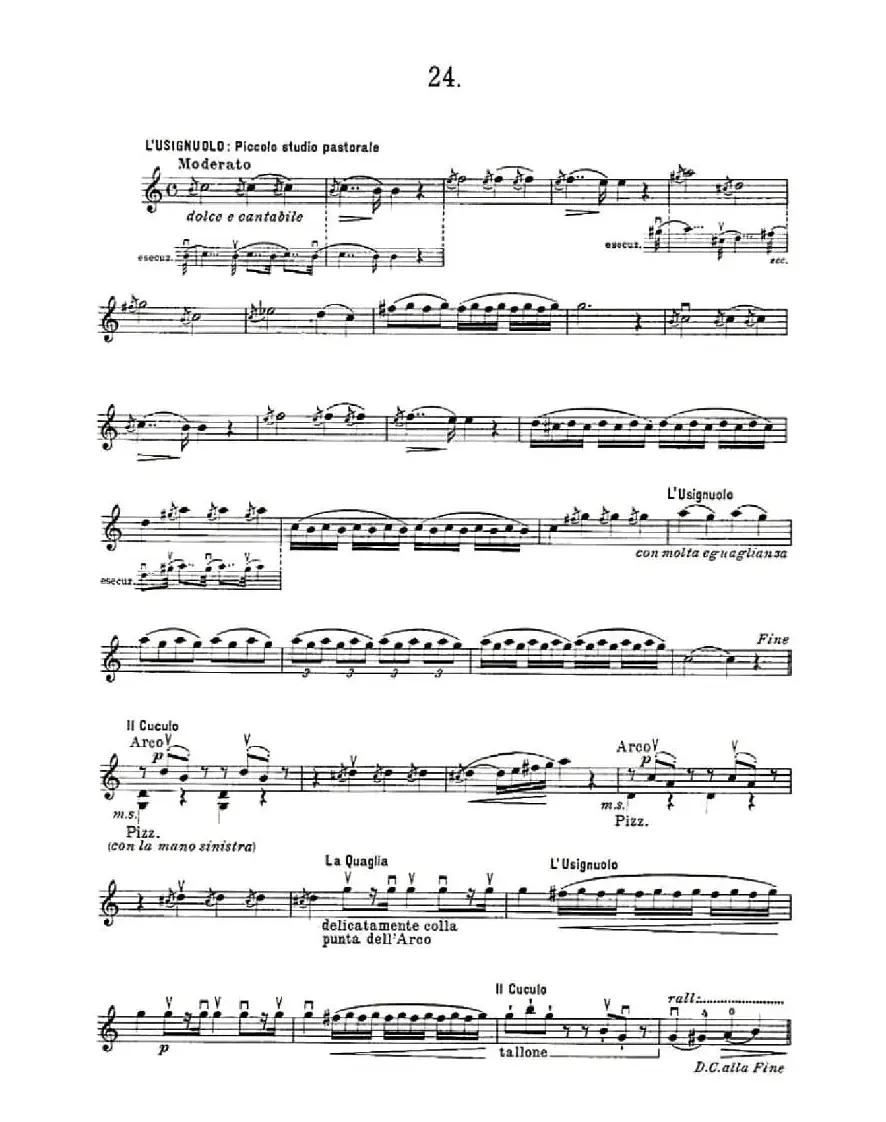 36 Studi Melodici E Facilissimi Op.48之21—30（36首容易旋律 作品.48）