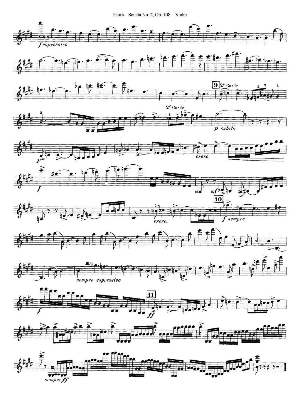 Violin Sonata No.2 Op.108