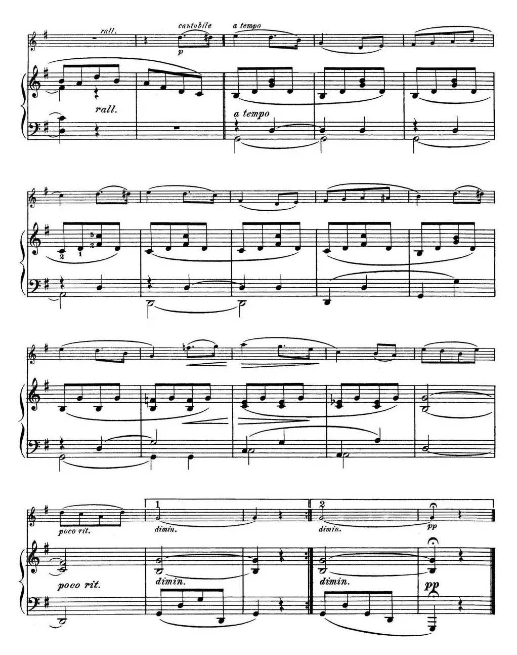 25首小提琴曲合集：Berceuse.（Cradle Song.）（OSCAR KOHLER. Op.160No.1）（小提琴+钢琴伴奏）