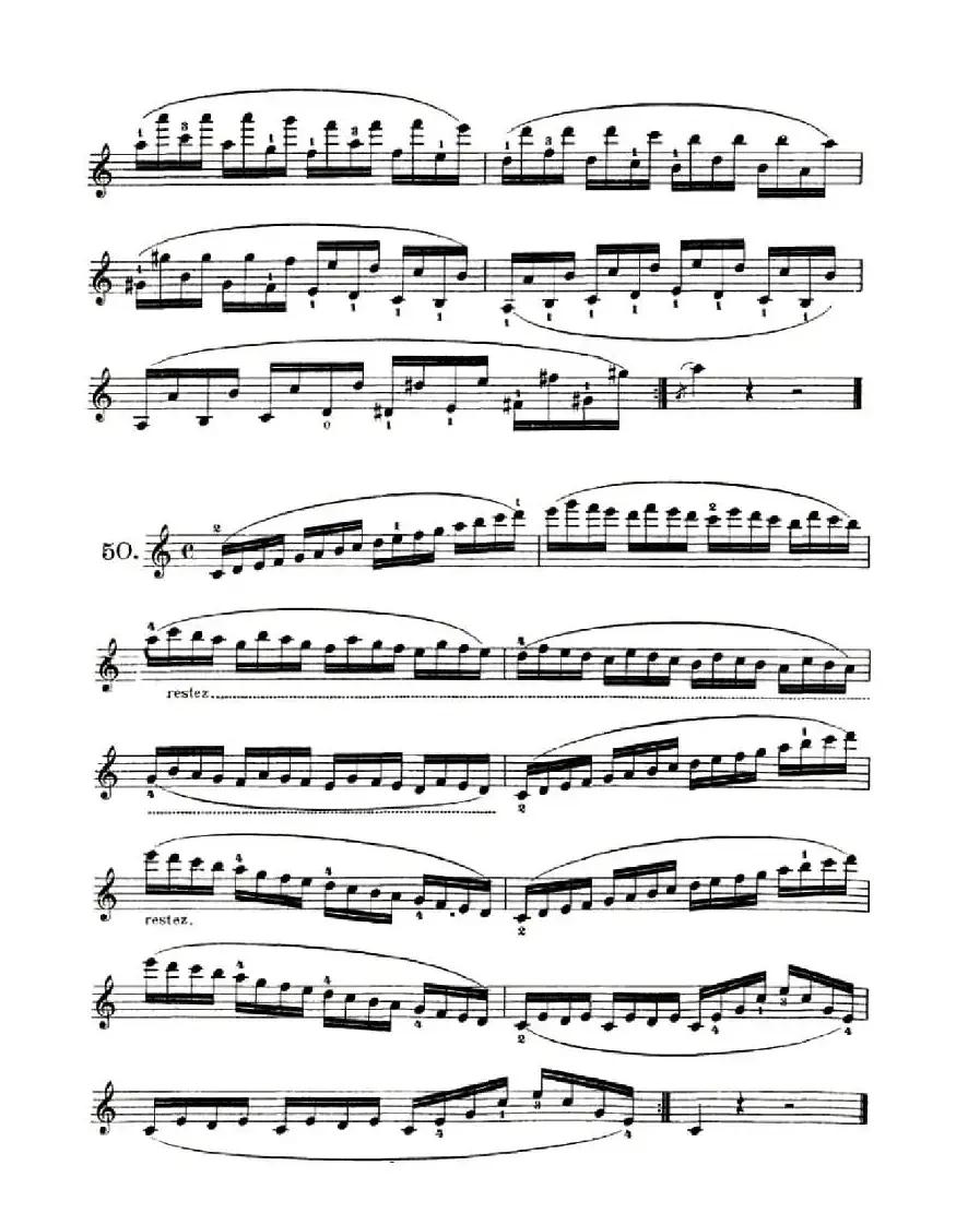 School of Mechanism,Op.74（小提琴技巧 作品.74）