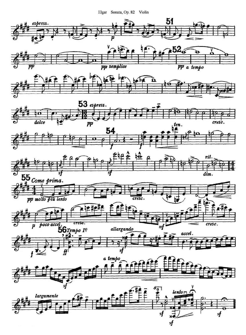 Violin Sonata Op.82