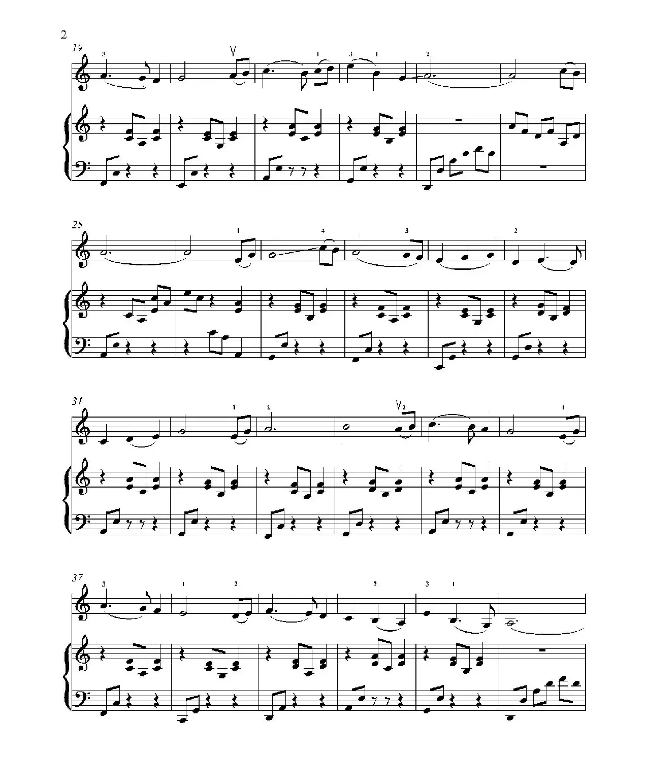 Sad Rommance for Beginning Violin（小提琴+钢琴伴奏）