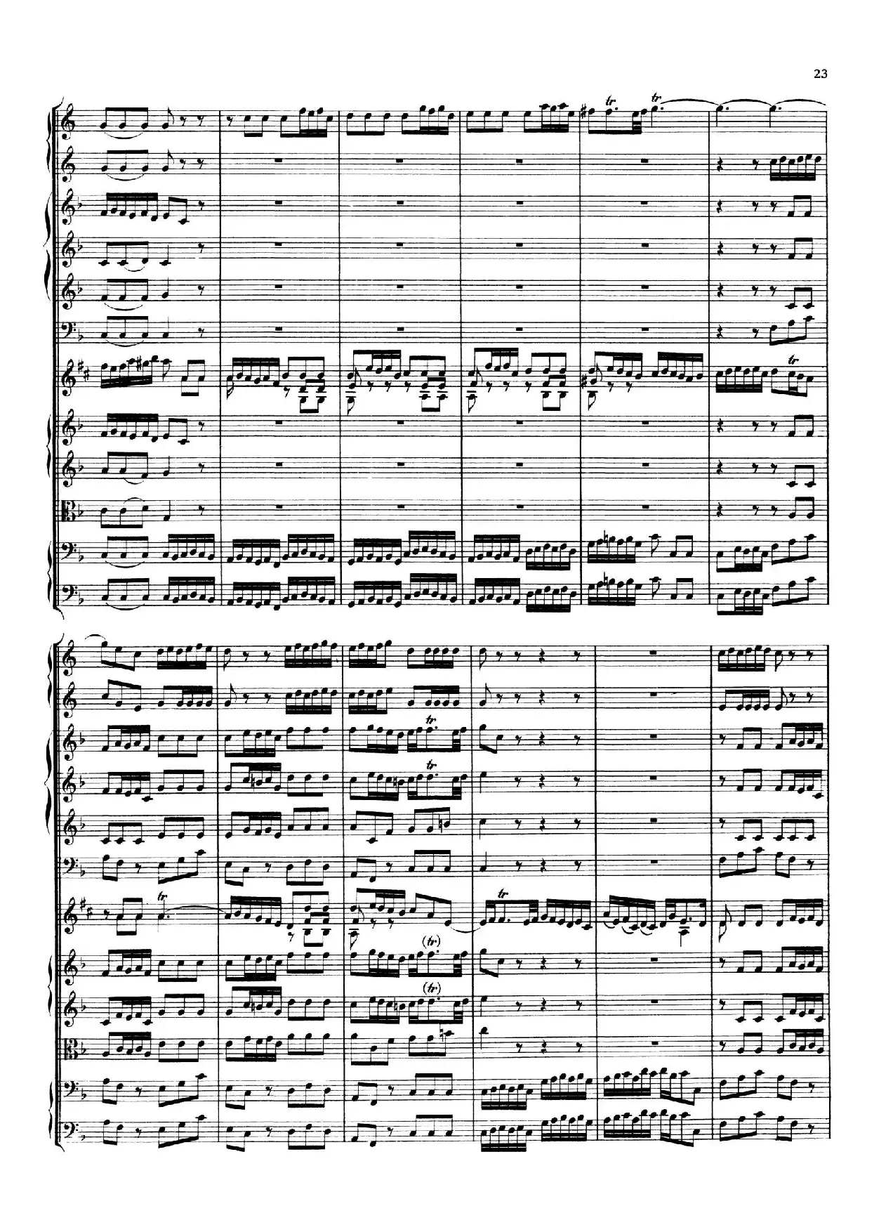 Brandenburg Concerto No.1 in F Major（勃兰登堡协奏曲第一号）