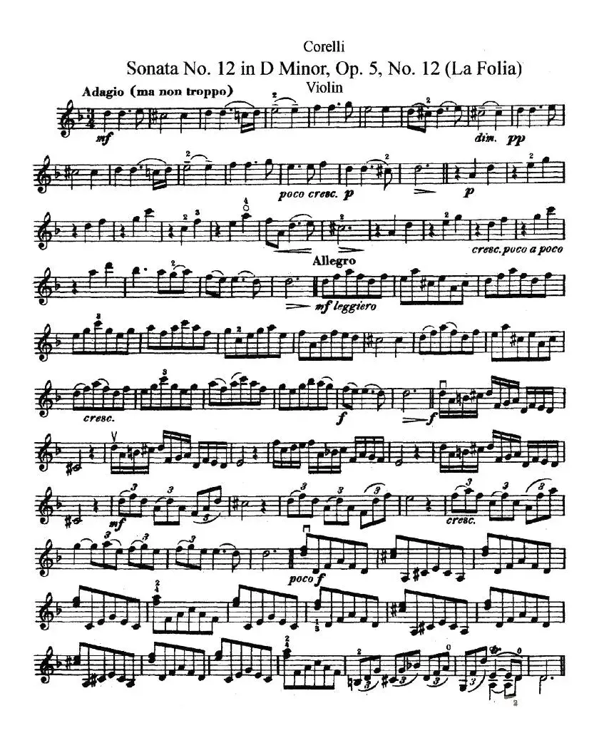 Sonata No.12 in D Minor