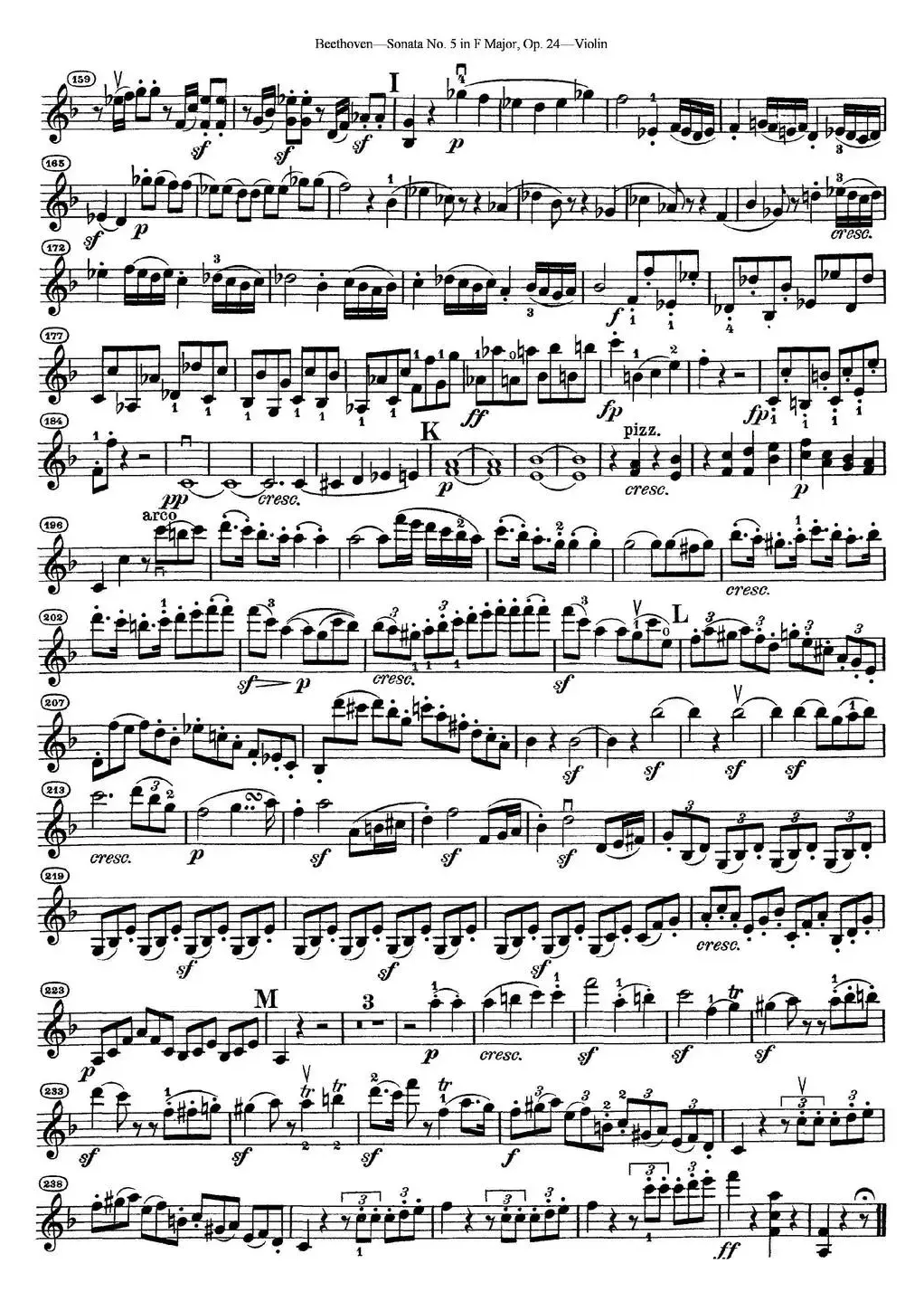 Violin Sonata No.5 in F Major Op.24