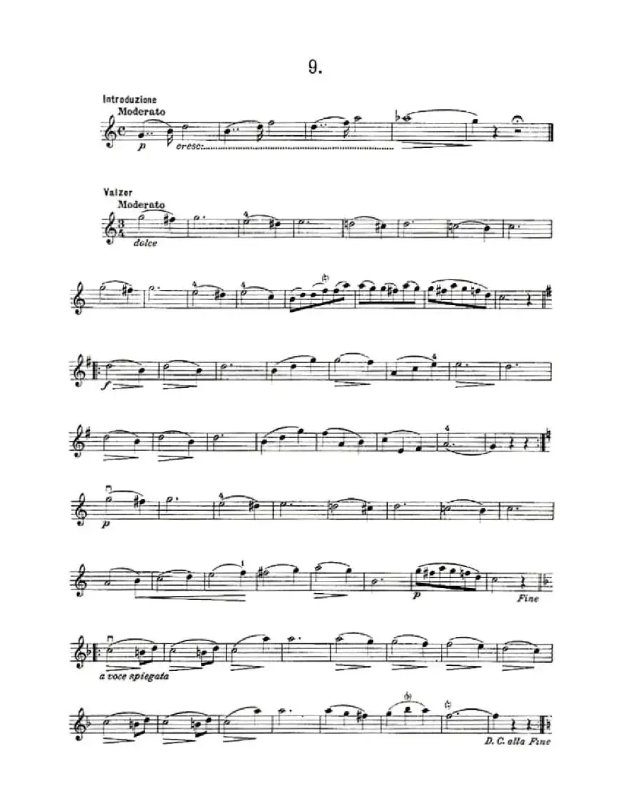 36 Studi Melodici E Facilissimi  Op.48之1—10（36首容易旋律 作品.48）