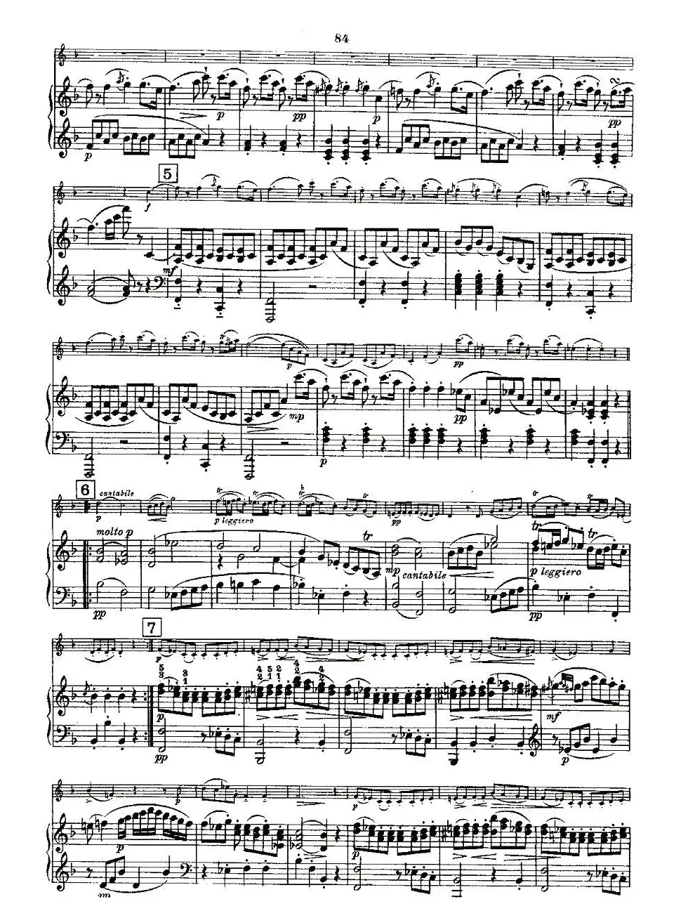 Mozart - Violin Sonata No.7, KV. 376（第七小提琴奏鸣曲）