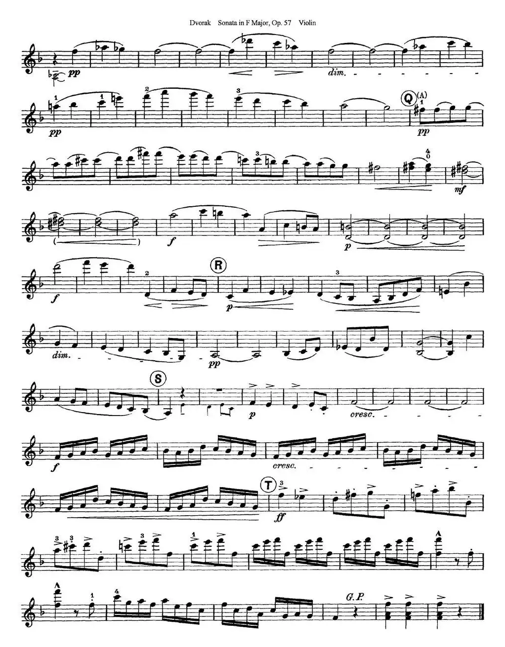 Violin Sonata Op.57