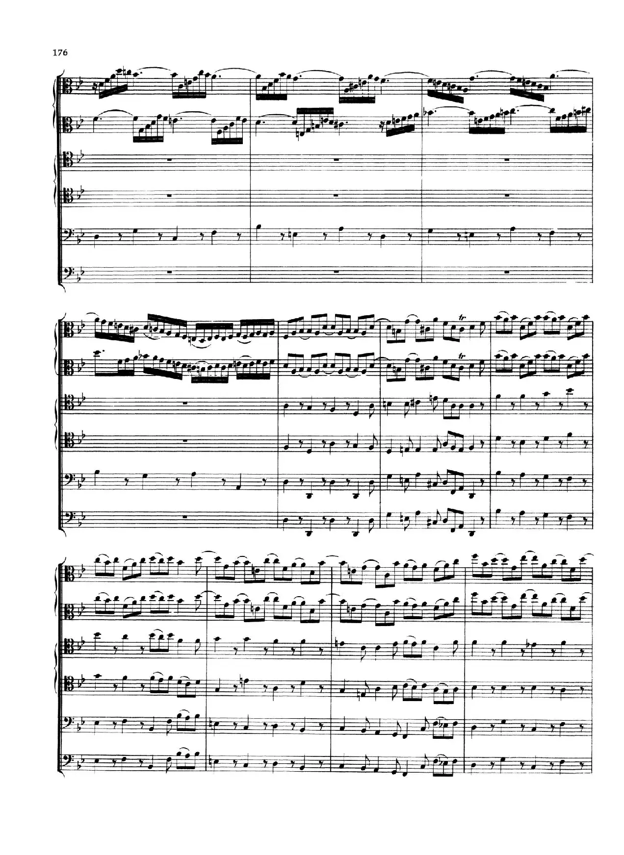 Brandenburg Concerto No.6 in B-flat Major（勃兰登堡协奏曲第六号）