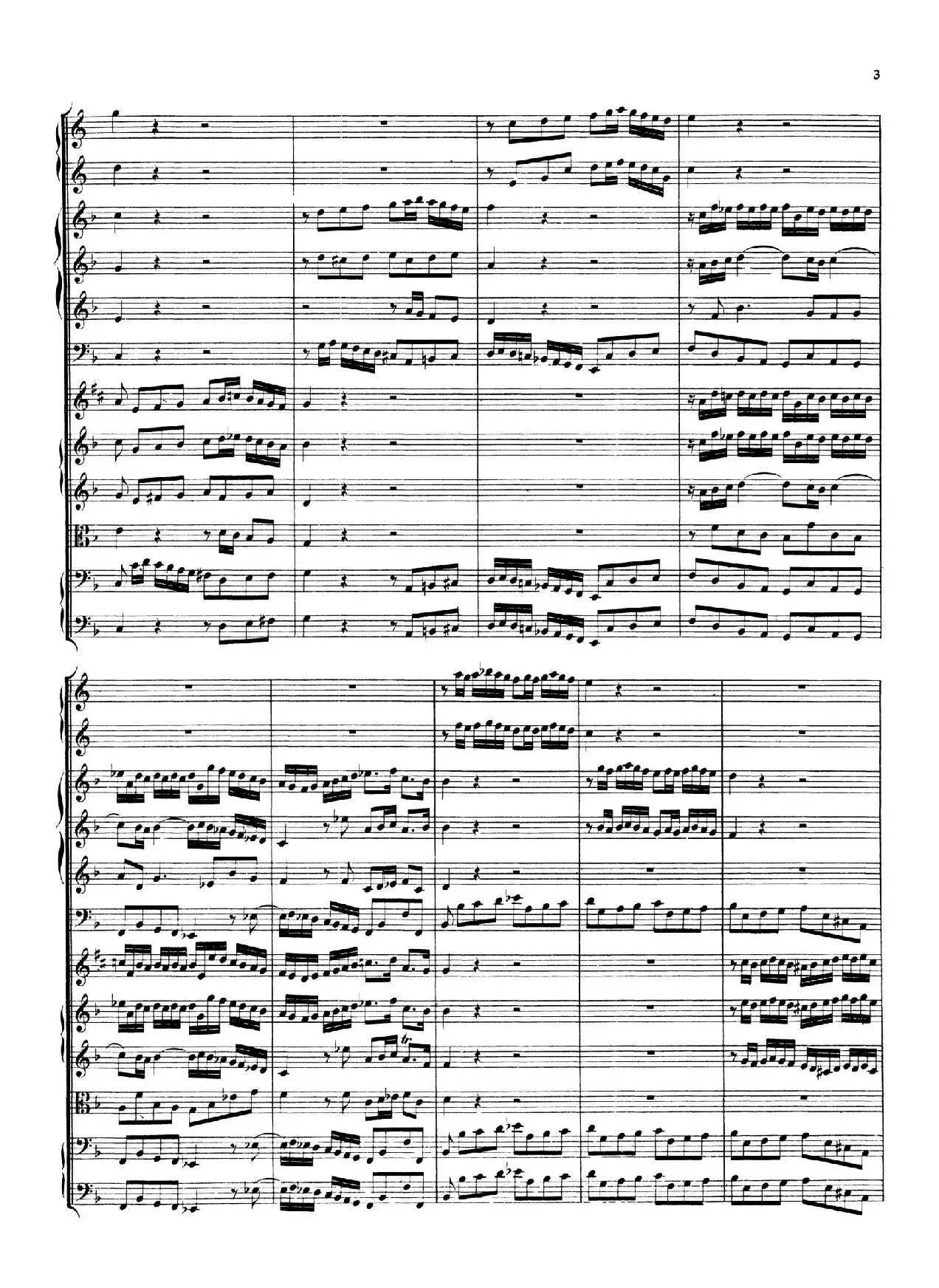 Brandenburg Concerto No.1 in F Major（勃兰登堡协奏曲第一号）