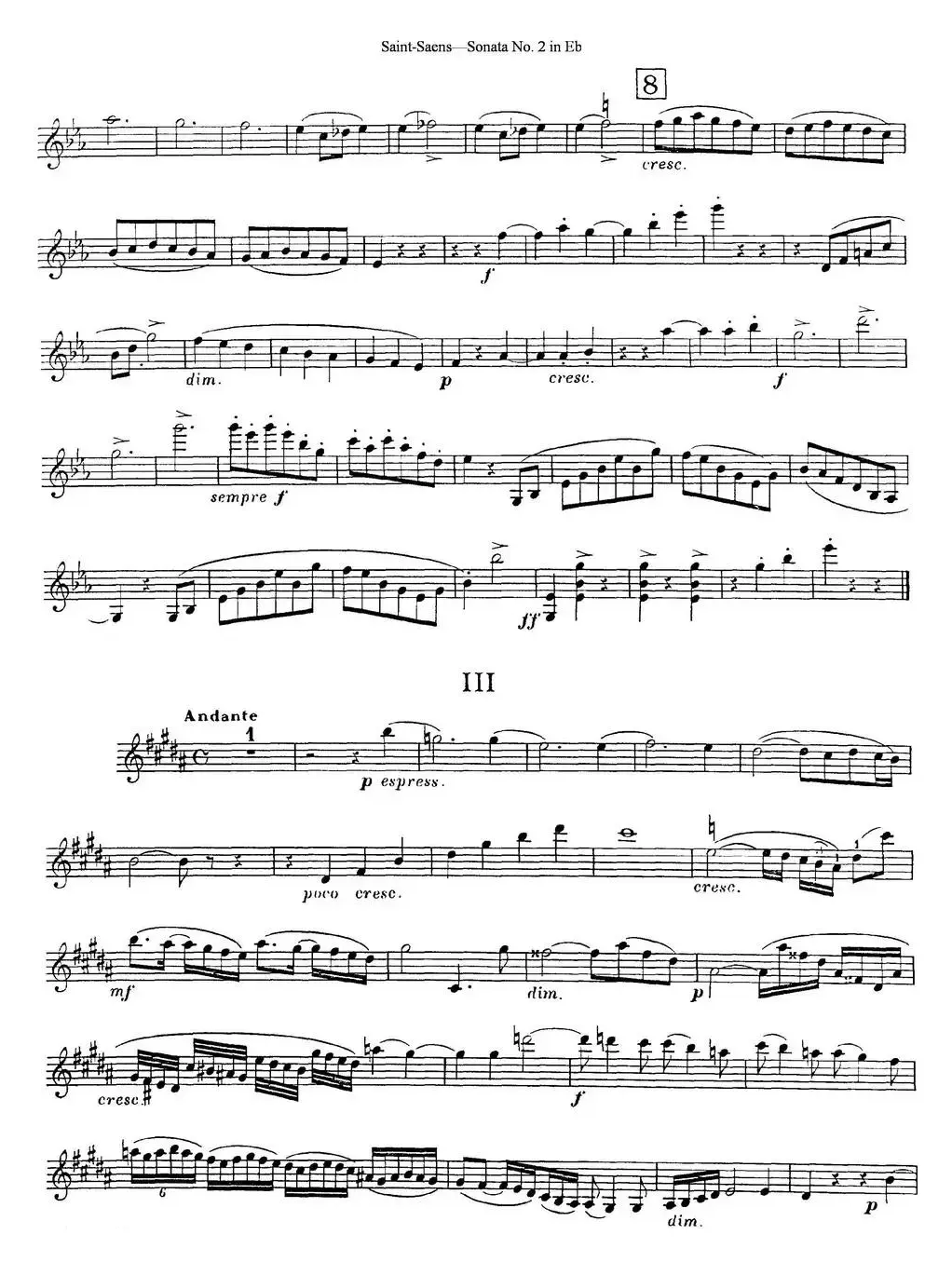 Violin Sonata No.2 in Eb Major Op.102