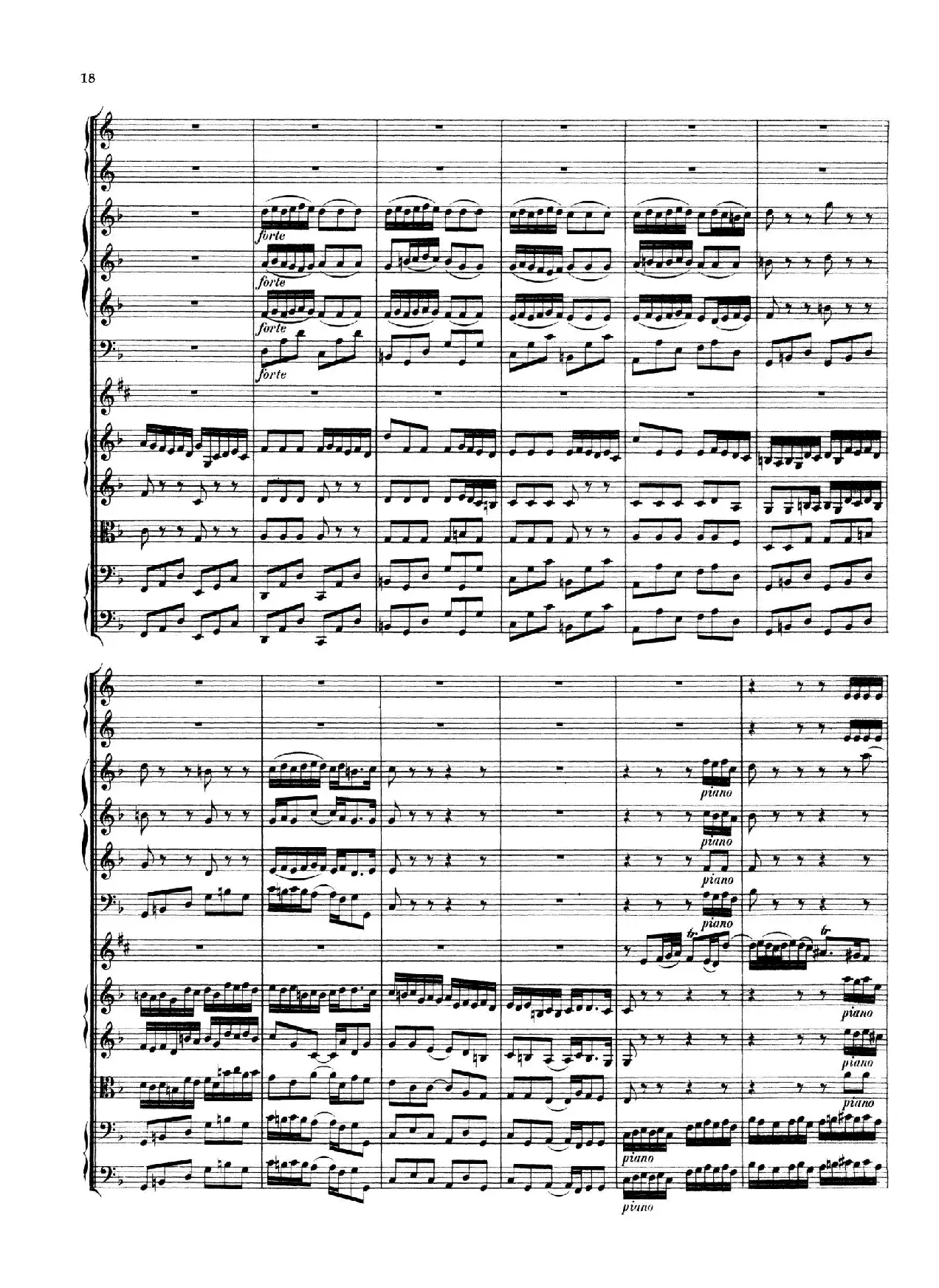 Brandenburg Concerto No.1 in F Major（勃兰登堡协奏曲第一号）