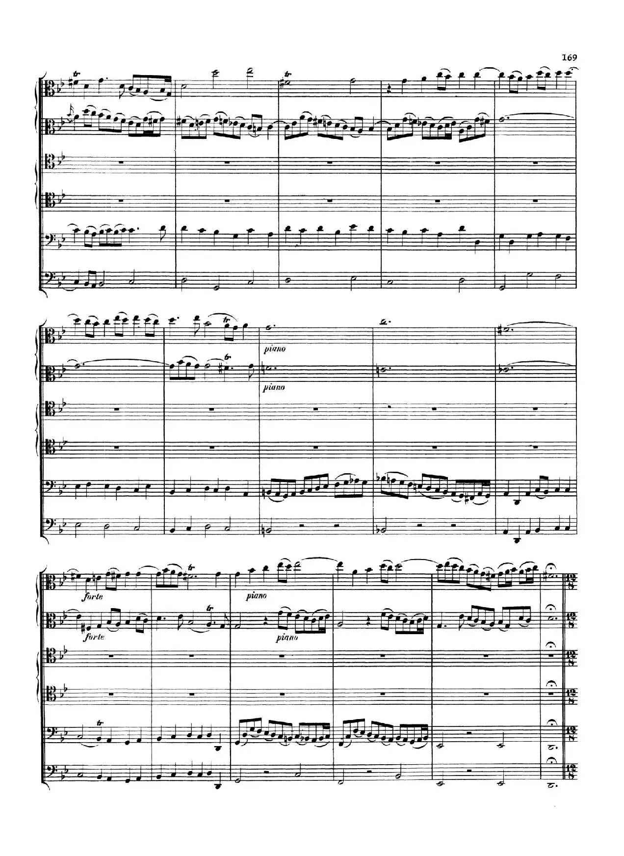 Brandenburg Concerto No.6 in B-flat Major（勃兰登堡协奏曲第六号）