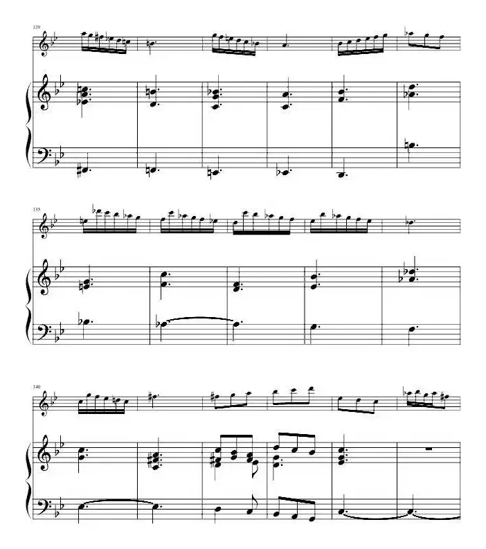 CONCERTO in G minor Summer（G小调协奏曲“夏”、小提琴+钢琴伴奏）