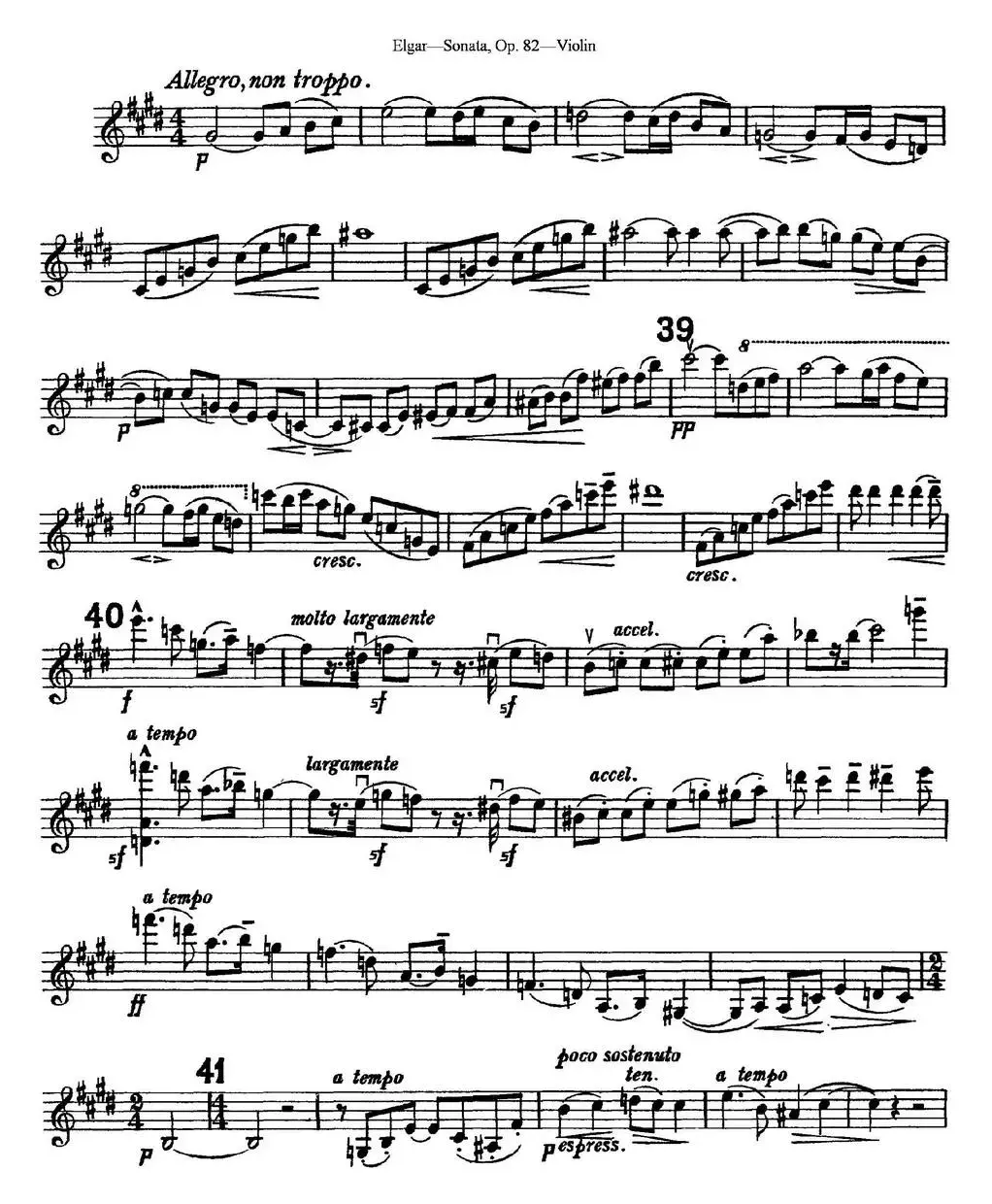 Violin Sonata Op.82