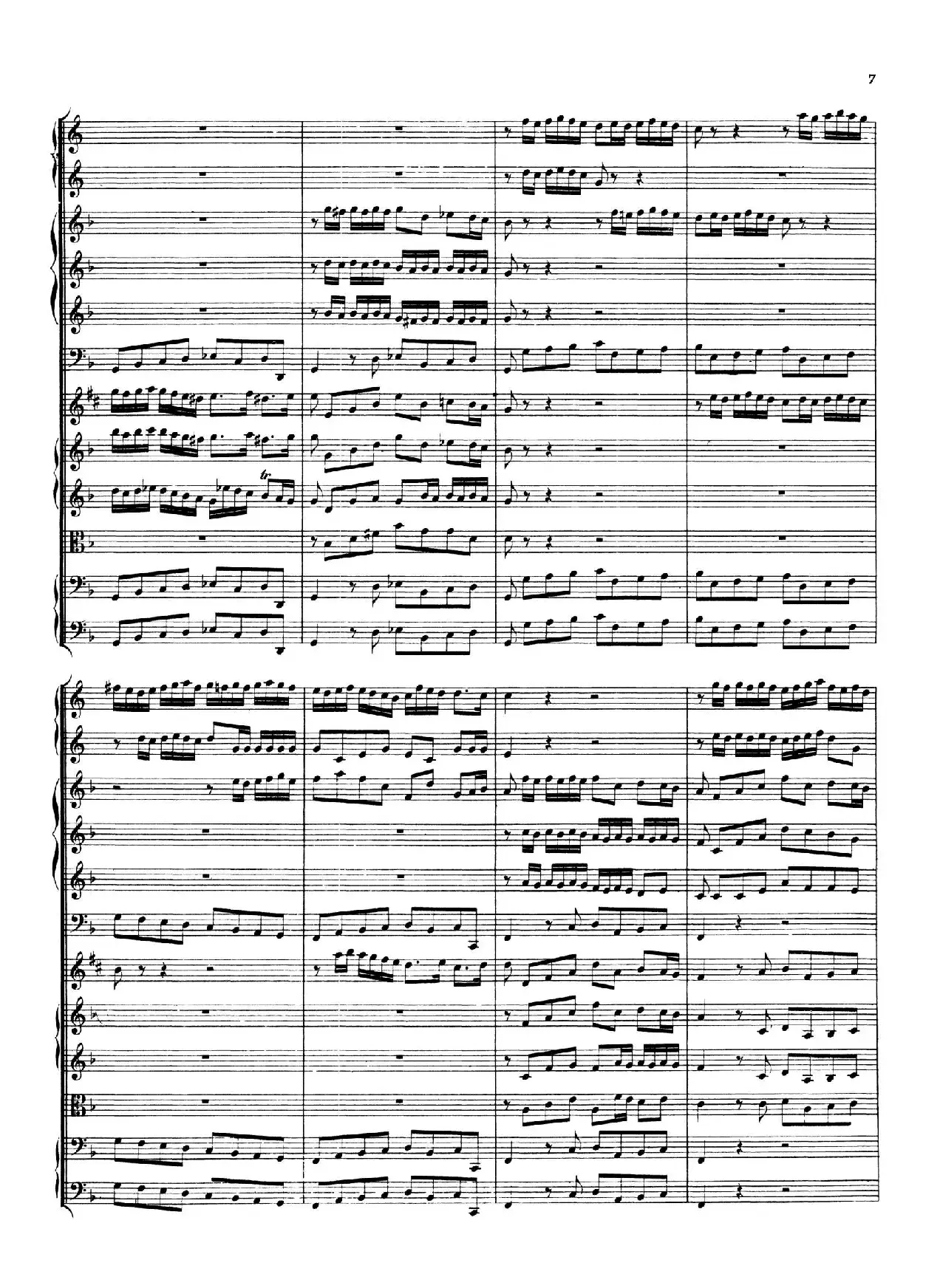 Brandenburg Concerto No.1 in F Major（勃兰登堡协奏曲第一号）