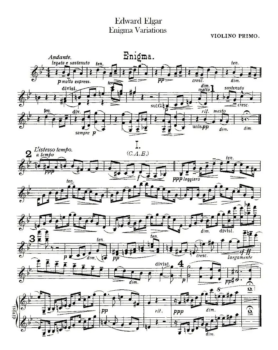 Edward Elgar Enigma Variations