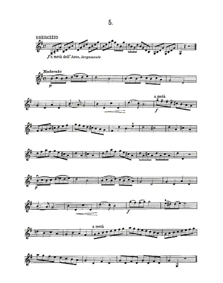 36 Studi Melodici E Facilissimi  Op.48之1—10（36首容易旋律 作品.48）