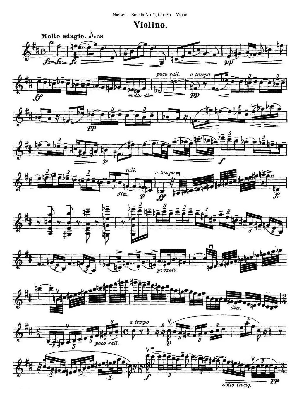 Violin Sonata No.2  Op.35