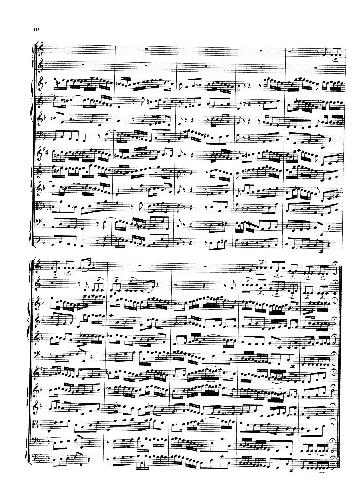 Brandenburg Concerto No.1 in F Major（勃兰登堡协奏曲第一号）