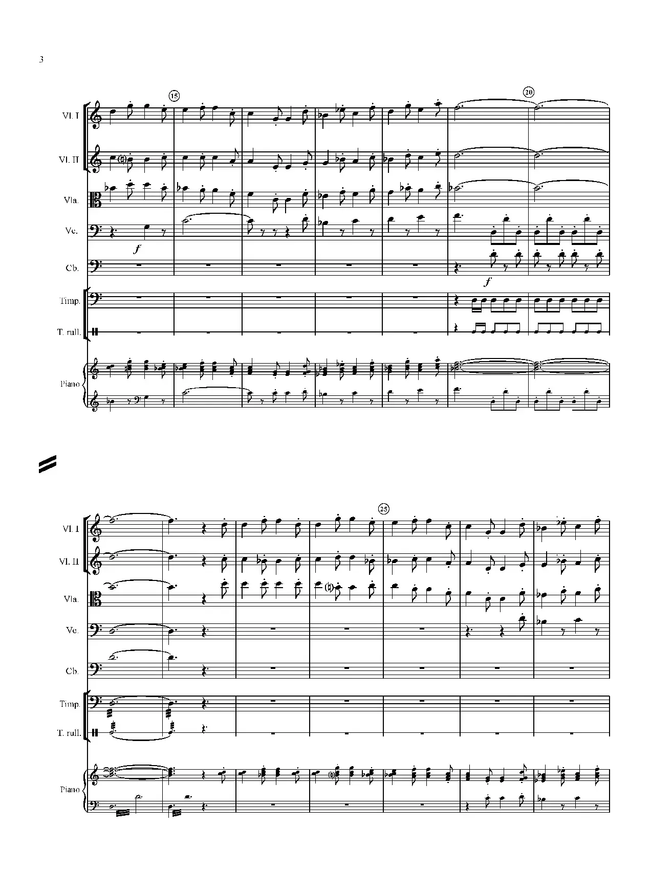 Ivo Blaha Zamecka suita - Full Score（城堡套曲）