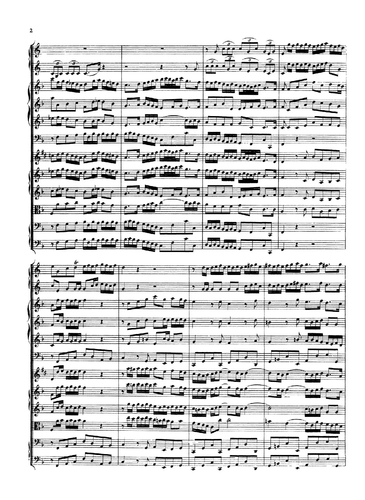 Brandenburg Concerto No.1 in F Major（勃兰登堡协奏曲第一号）