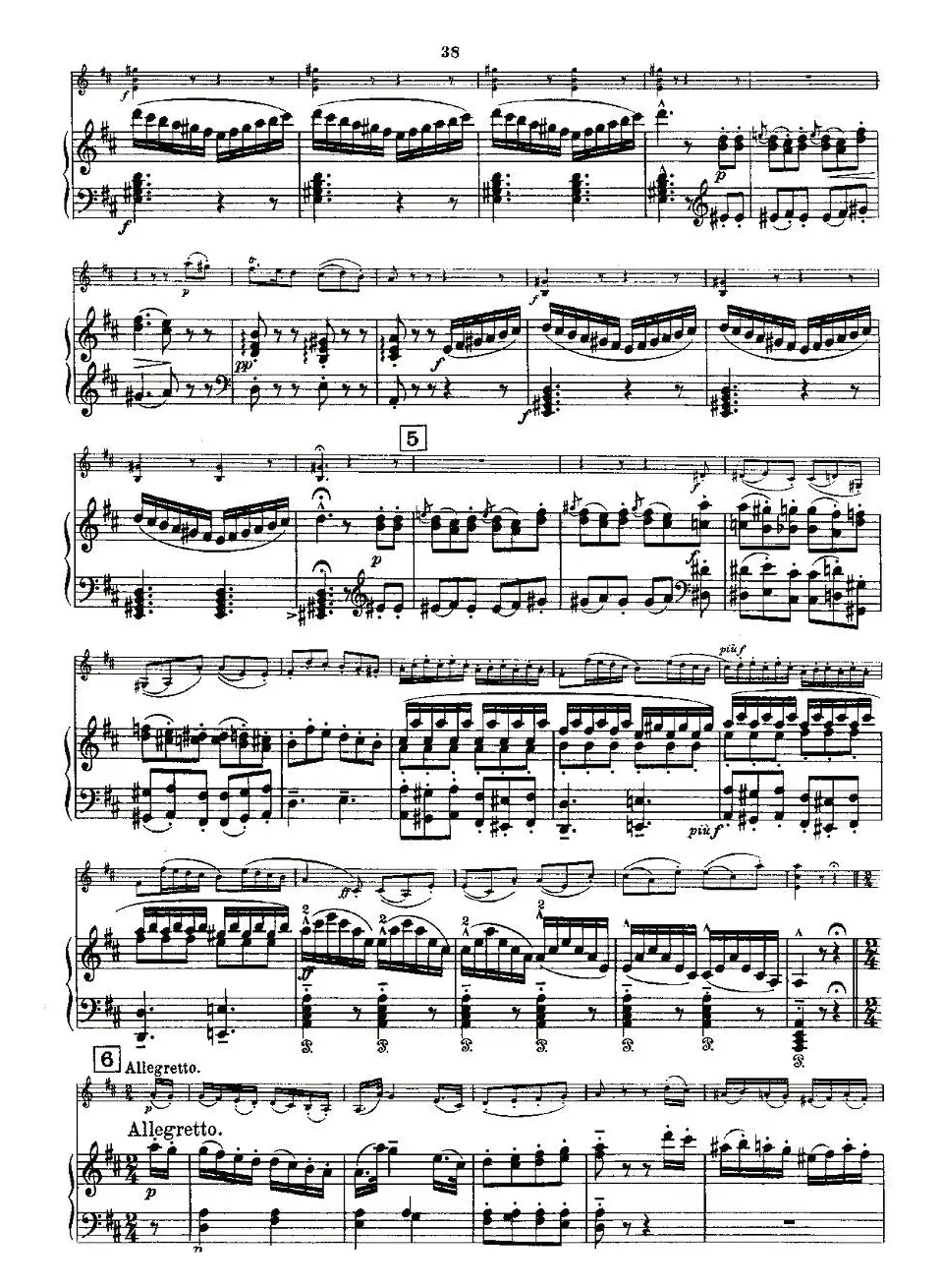 Mozart - Violin Sonata No.3, KV. 306（第三小提琴奏鸣曲）