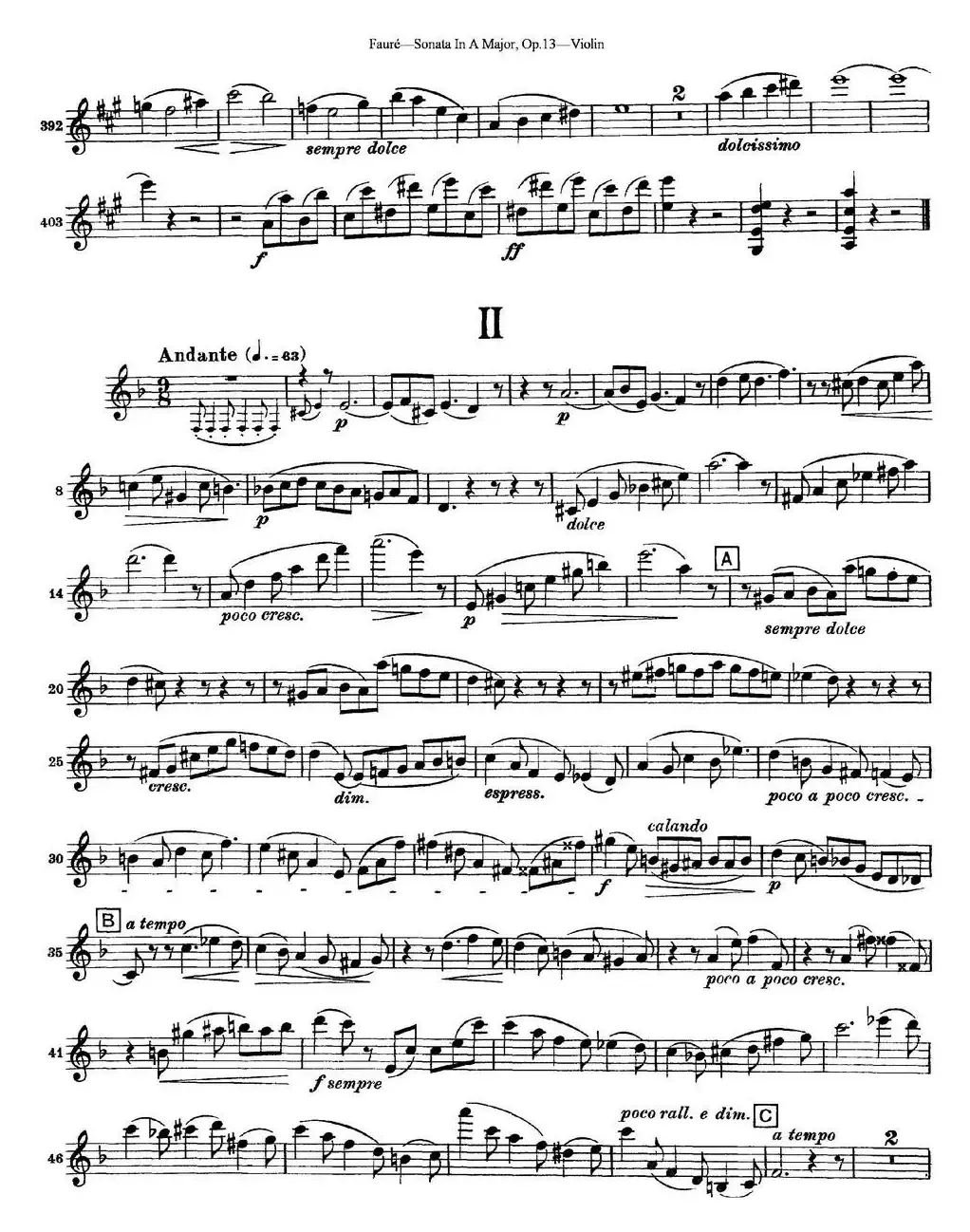 Violin Sonata No.1 Op.13