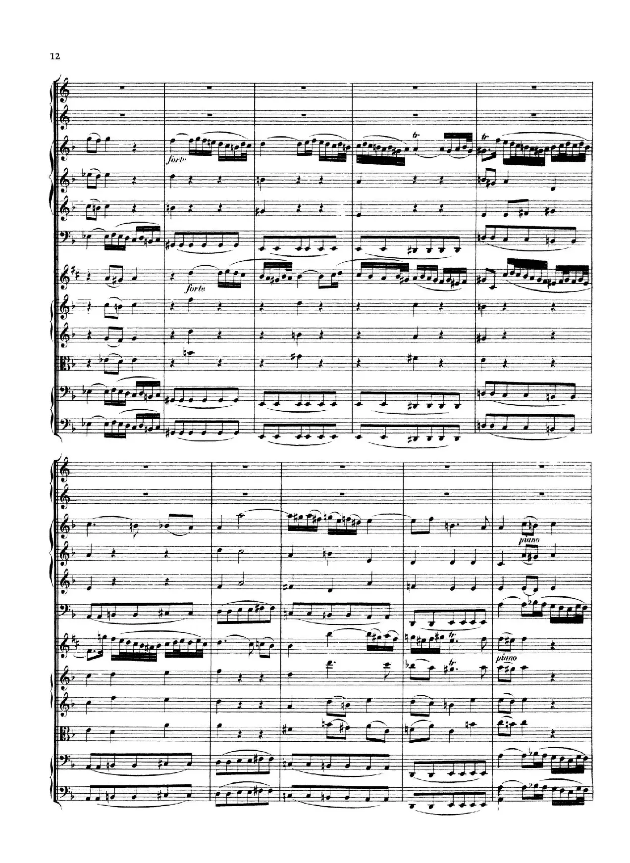 Brandenburg Concerto No.1 in F Major（勃兰登堡协奏曲第一号）